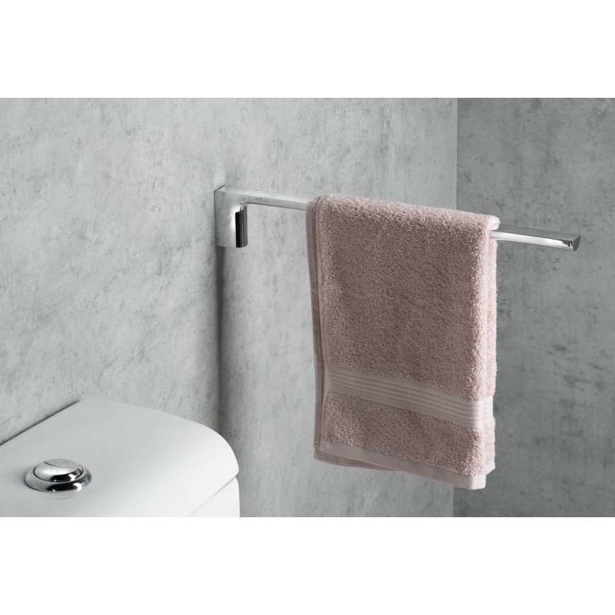 Gedy - Seinään kiinnitettävä pyyheteline PIRENEI 6,6x41 cm kiiltävä kromi