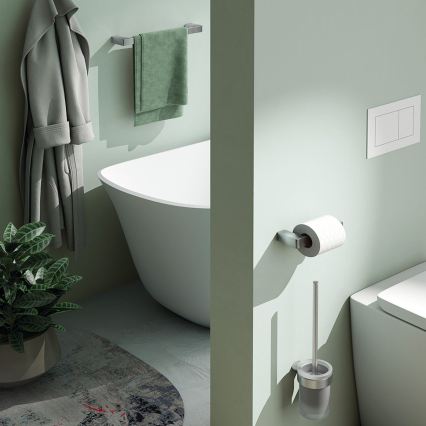 Gedy - Seinään kiinnitettävä pyyheteline PIRENEI 6,6x60 cm kiillotettu kromi