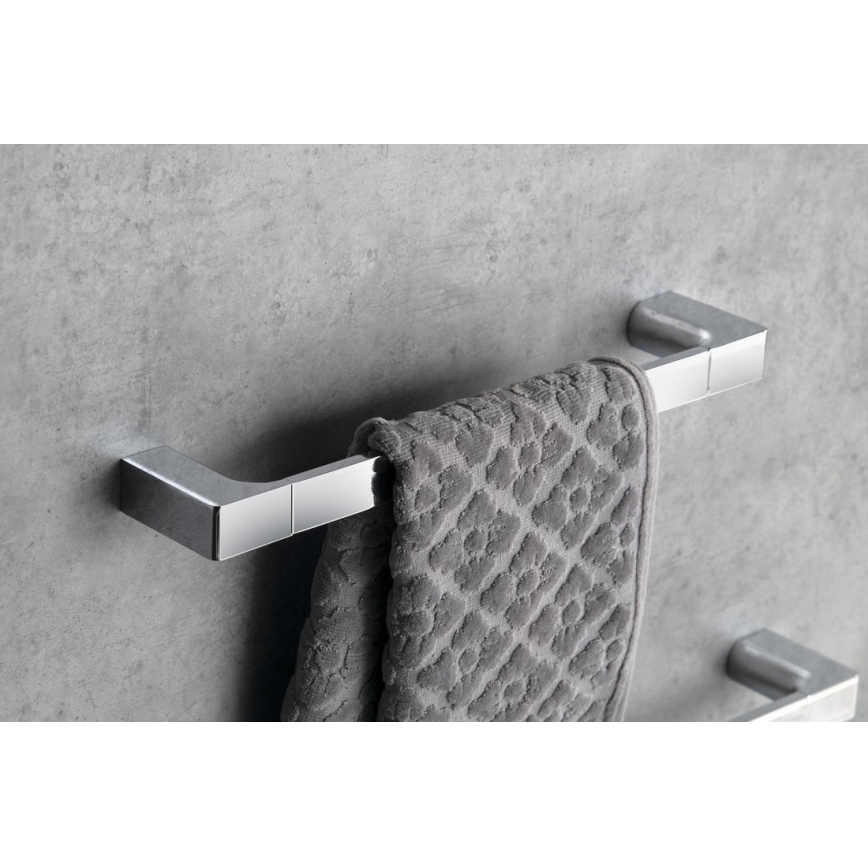 Gedy - Seinäpyyhepidike PIRENEI 6,6x45 cm kiiltävä kromi