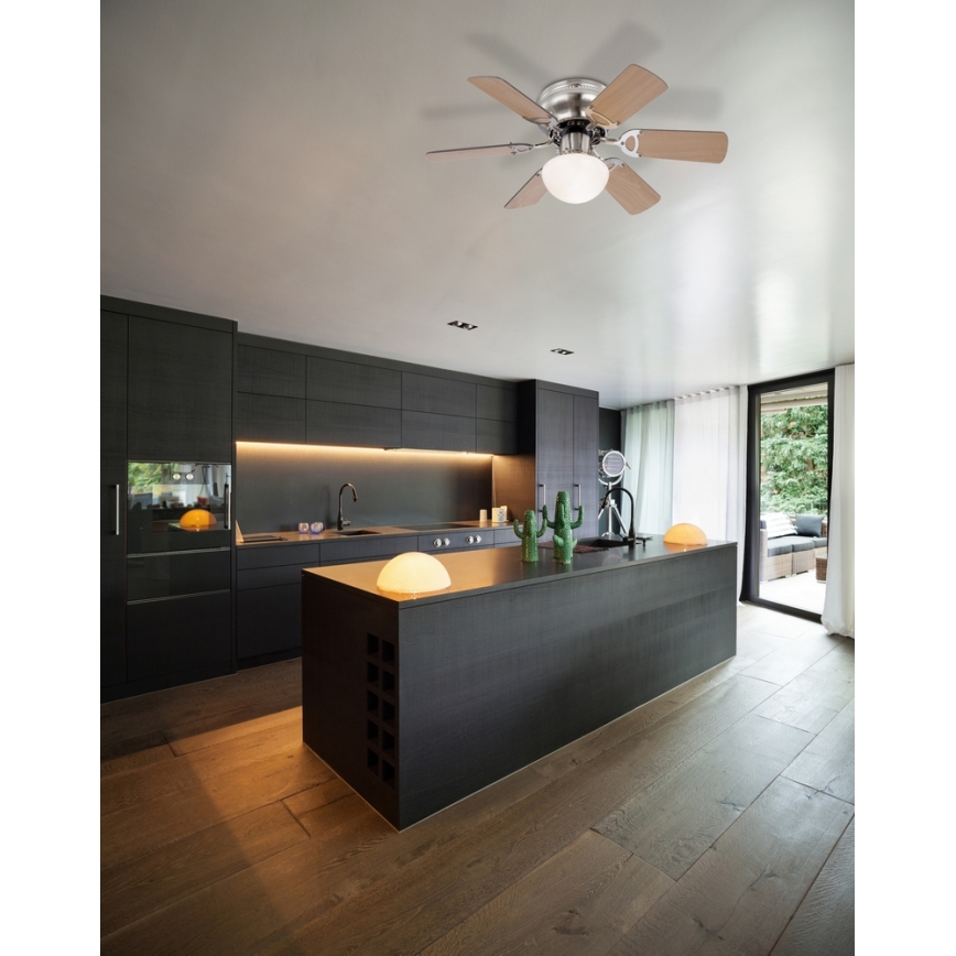 Globo - Kattotuuletin 1xE27/60W/230V