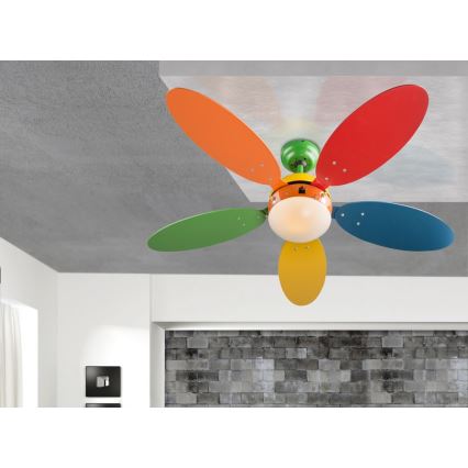 Globo - Kattotuuletin 1xE14/60W/230V
