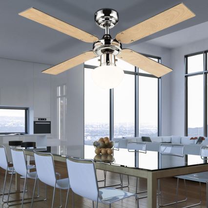 GLOBO - Kattoilmaisin 1xE27/60W/230V