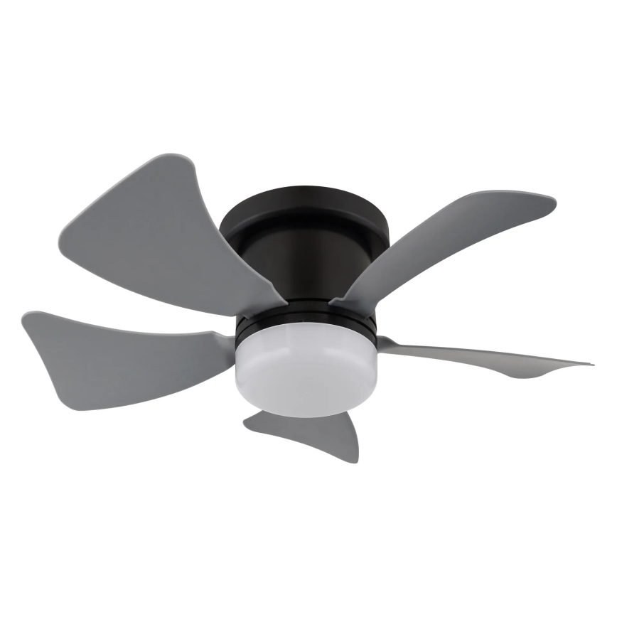 Globo - LED himmennettävä kattotuuletin LED/10W/230V 3000-6500K harmaa + kaukosäädin