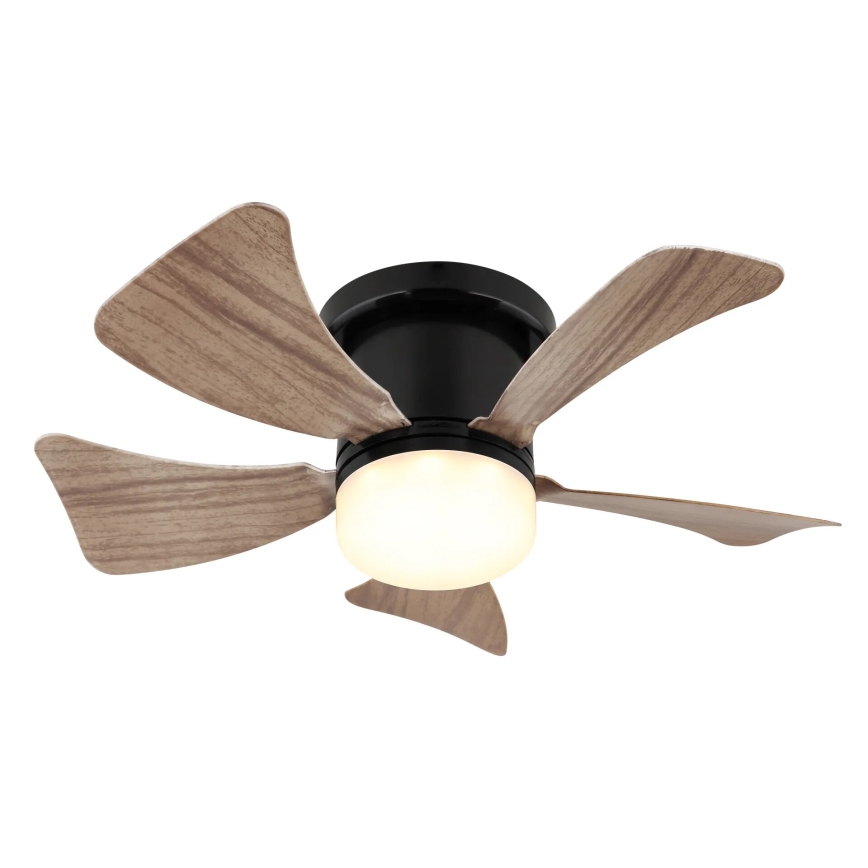 Globo - LED-himmennettävä kattotuuletin LED/10W/230V 3000-6500K ruskea + kaukosäädin