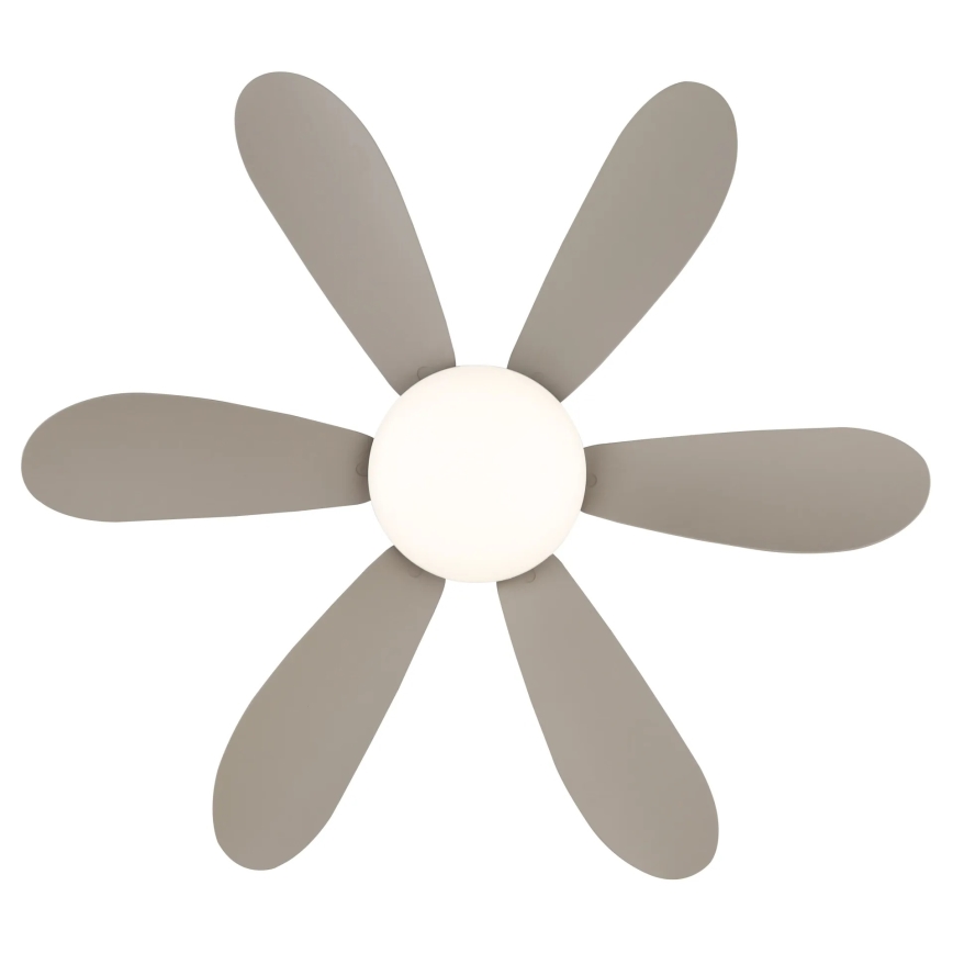 Globo - Himennettävä LED-kattotuuletin LED/5W/230V 2700-6500K beige + kauko-ohjain
