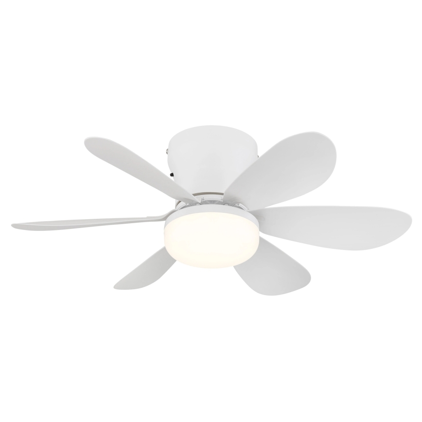 Globo - LED-himmennettävä kattotuuletin LED/5W/230V 2700-6500K valkoinen + kaukosäädin
