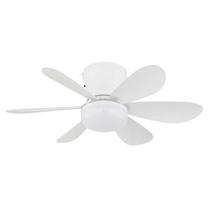 Globo - LED-himmennettävä kattotuuletin LED/5W/230V 2700-6500K valkoinen + kaukosäädin