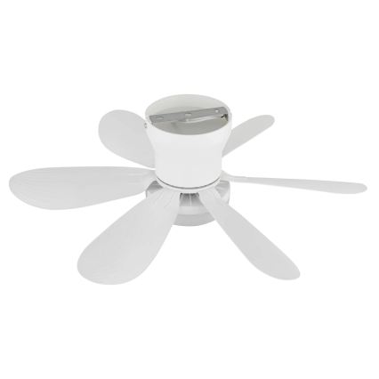 Globo - LED-himmennettävä kattotuuletin LED/5W/230V 2700-6500K valkoinen + kaukosäädin