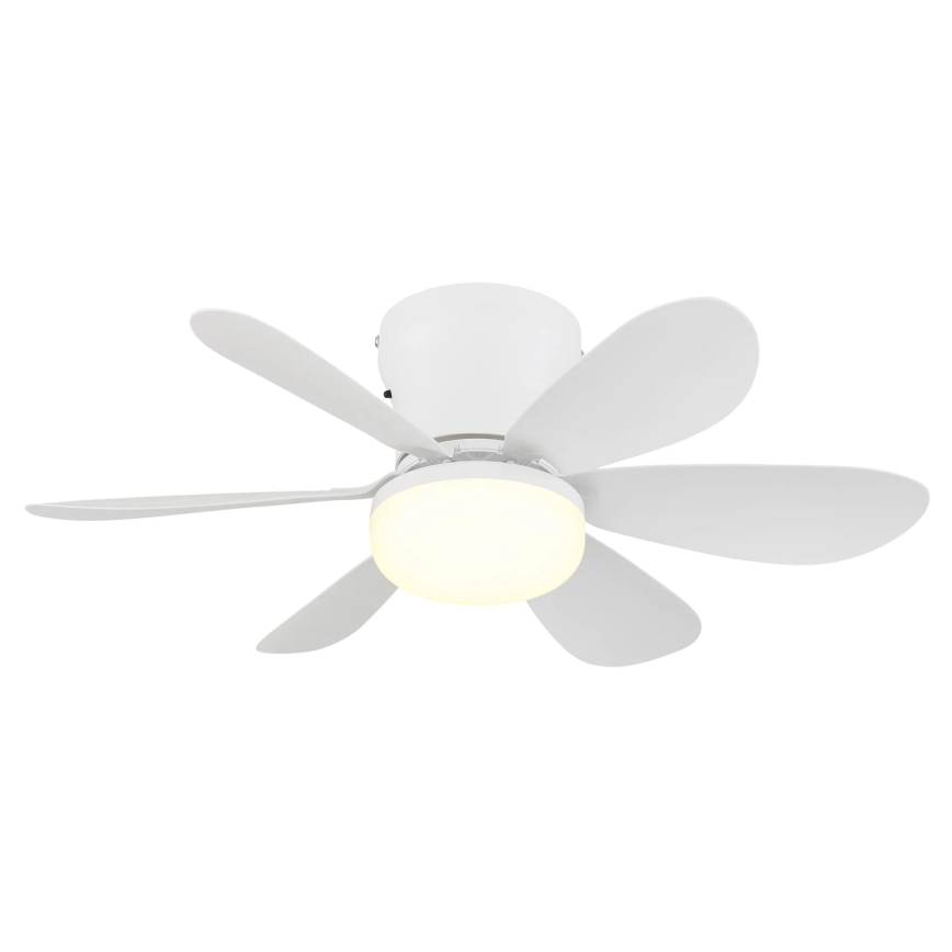 Globo - LED-himmennettävä kattotuuletin LED/5W/230V 2700-6500K valkoinen + kaukosäädin