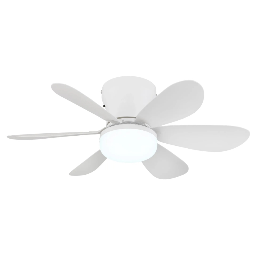 Globo - LED-himmennettävä kattotuuletin LED/5W/230V 2700-6500K valkoinen + kaukosäädin