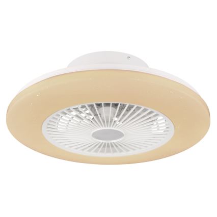 Globo - LED Himmennettävä kattovalo tuulettimella LED/30W/230V 3000-6500K + kaukosäädin
