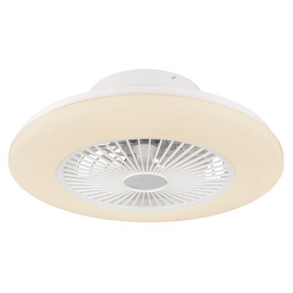 Globo - LED Himmennettävä kattovalo tuulettimella LED/30W/230V 3000-6500K + kaukosäädin