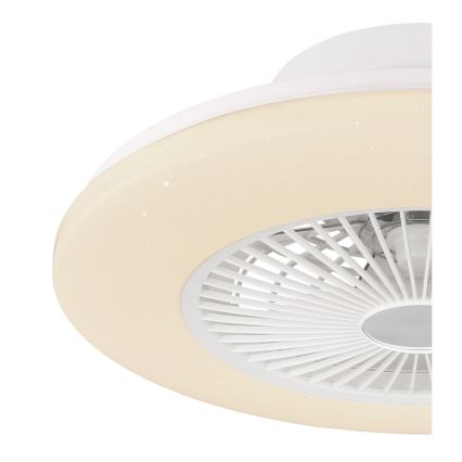 Globo - LED Himmennettävä kattovalo tuulettimella LED/30W/230V 3000-6500K + kaukosäädin