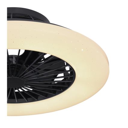 Globo - LED Himmennettävä kattovalo tuulettimella LED/30W/230V 3000-6500K + kaukosäädin