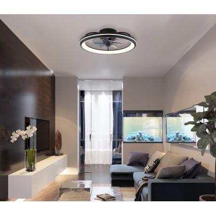 Globo - LED himmennettävä kattotuuletin LED/40W/230V 3000-6500K + kaukosäädin