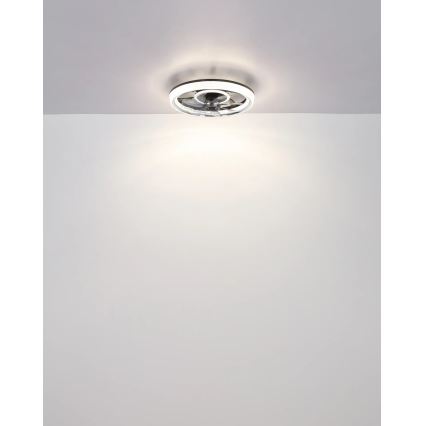Globo - LED himmennettävä kattotuuletin LED/30W/230V 2700-6000K + kaukosäädin