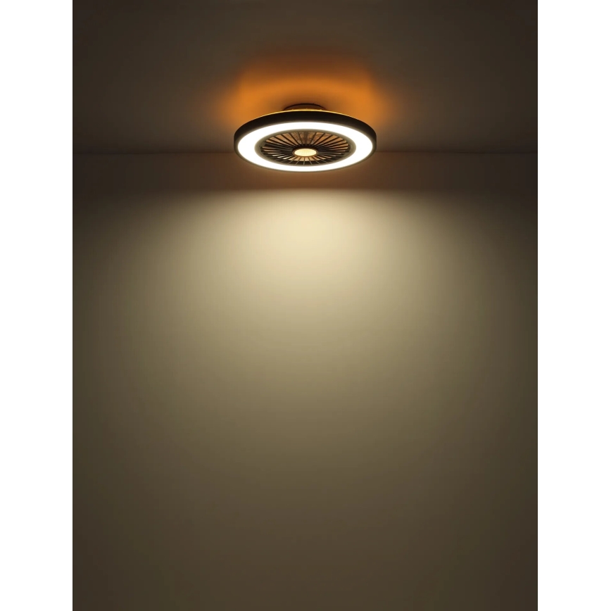 Globo - LED himmennettävä kattotuuletin LED/45W/230V 3000-6500K + kaukosäädin