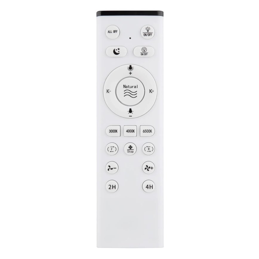 Globo - LED himmennettävä kattotuuletin LED/45W/230V 3000-6500K + kaukosäädin