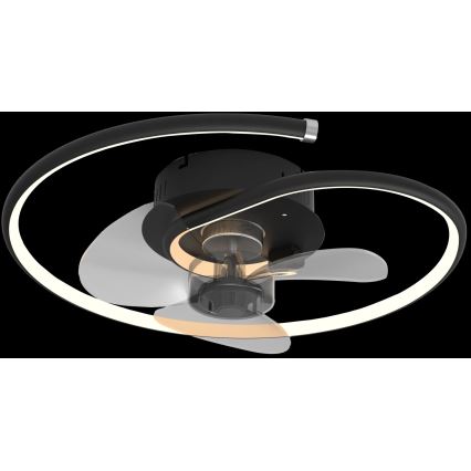 Globo - LED himmennettävä kattotuuletin LED/30W/230V 2700-6500K + kaukosäädin