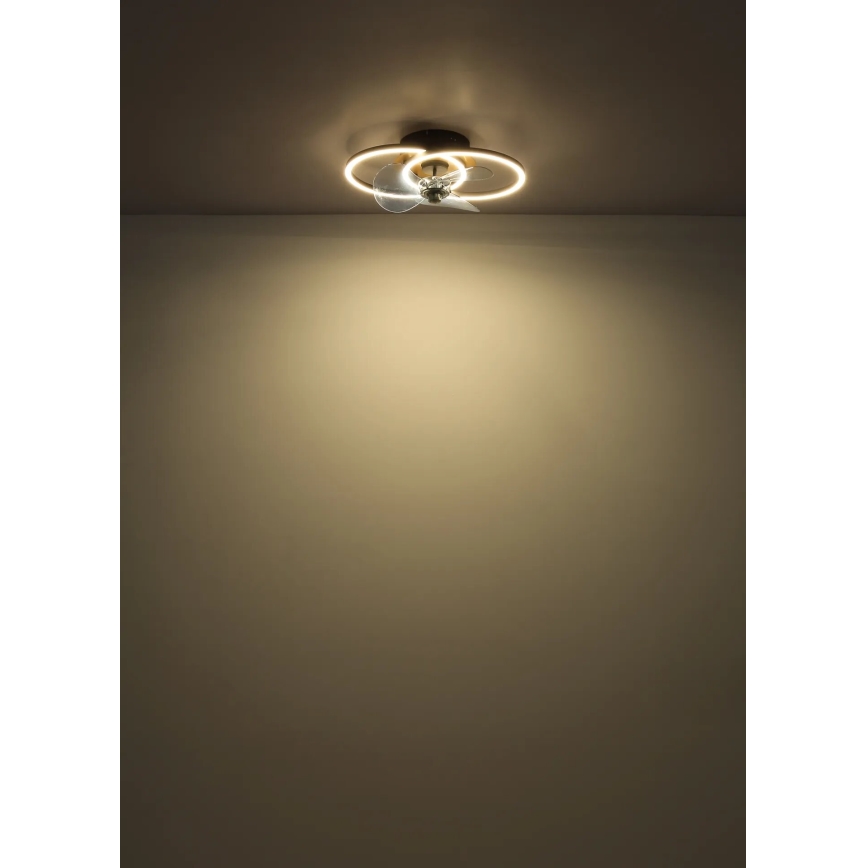 Globo - LED himmennettävä kattotuuletin LED/24W/230V 2700-6500K + kaukosäädin