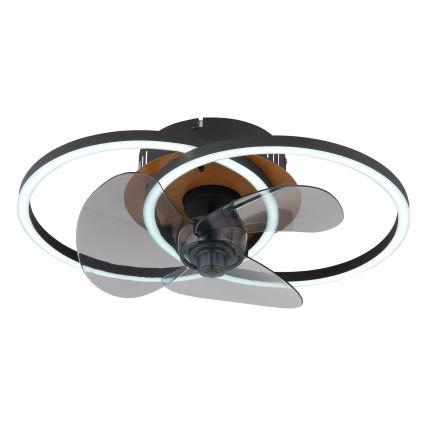 Globo - LED himmennettävä kattotuuletin LED/24W/230V 2700-6500K + kaukosäädin