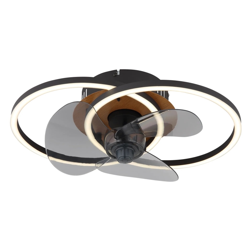 Globo - LED himmennettävä kattotuuletin LED/24W/230V 2700-6500K + kaukosäädin