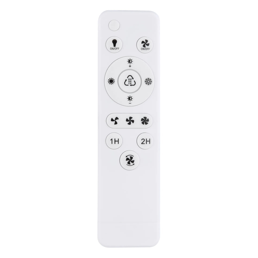Globo - LED himmennettävä kattotuuletin LED/24W/230V 2700-6500K + kaukosäädin