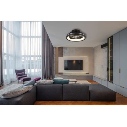 Globo - LED RGB Himmennettävä katto tuuletin LED/40W/230V 2700-6500K + kauko-ohjaus