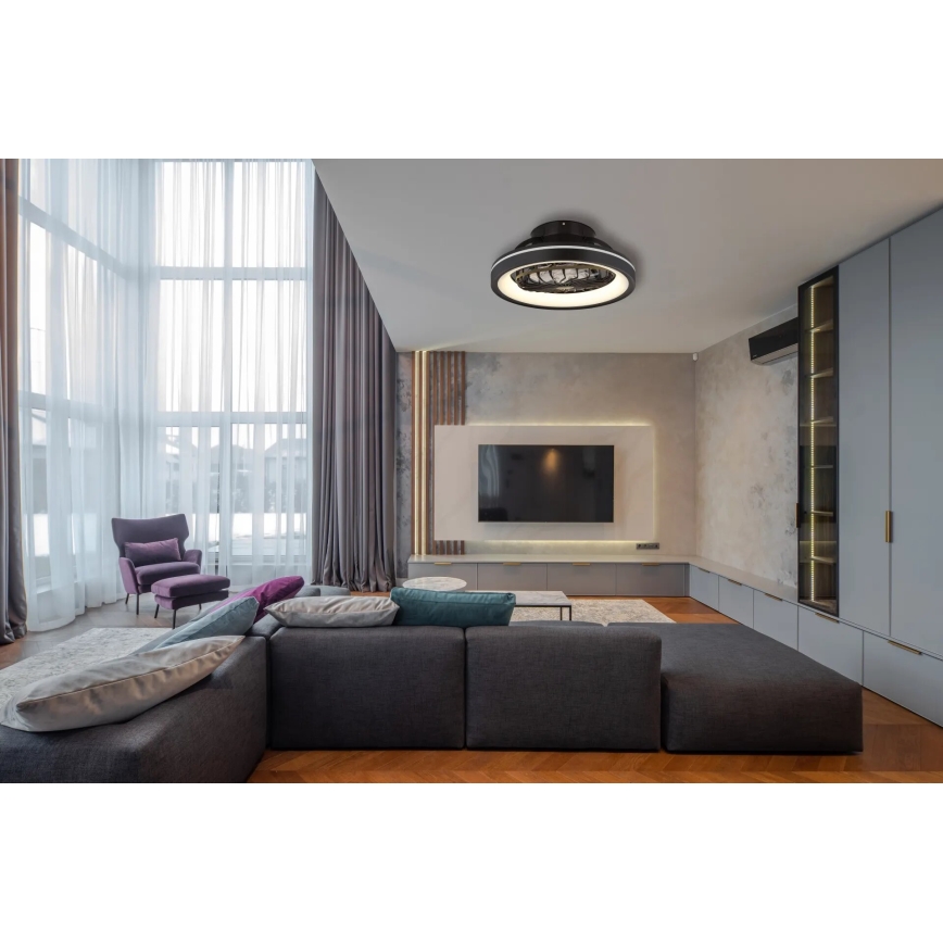 Globo - LED RGB Himmennettävä katto tuuletin LED/40W/230V 2700-6500K + kauko-ohjaus