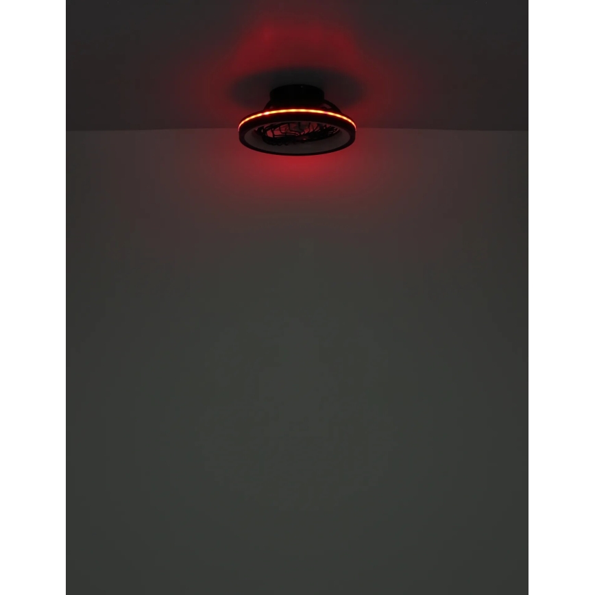 Globo - LED RGB Himmennettävä katto tuuletin LED/40W/230V 2700-6500K + kauko-ohjaus