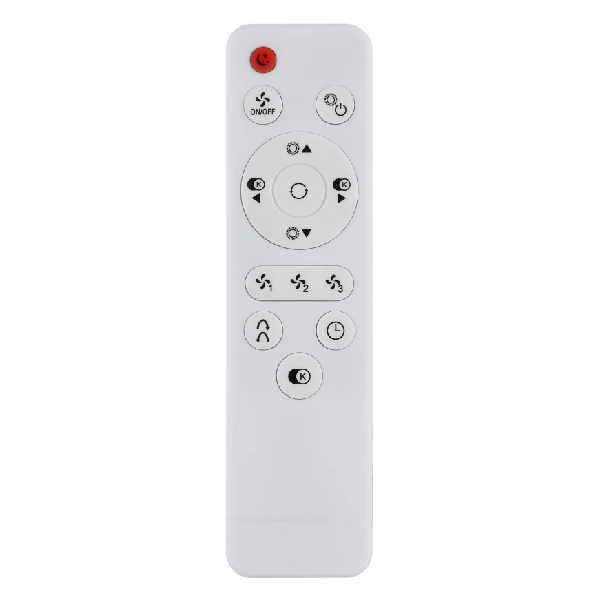 Globo - himmennettävä LED-kattotuuletin LED/36W/230V 2700-6000K musta + kaukosäädin