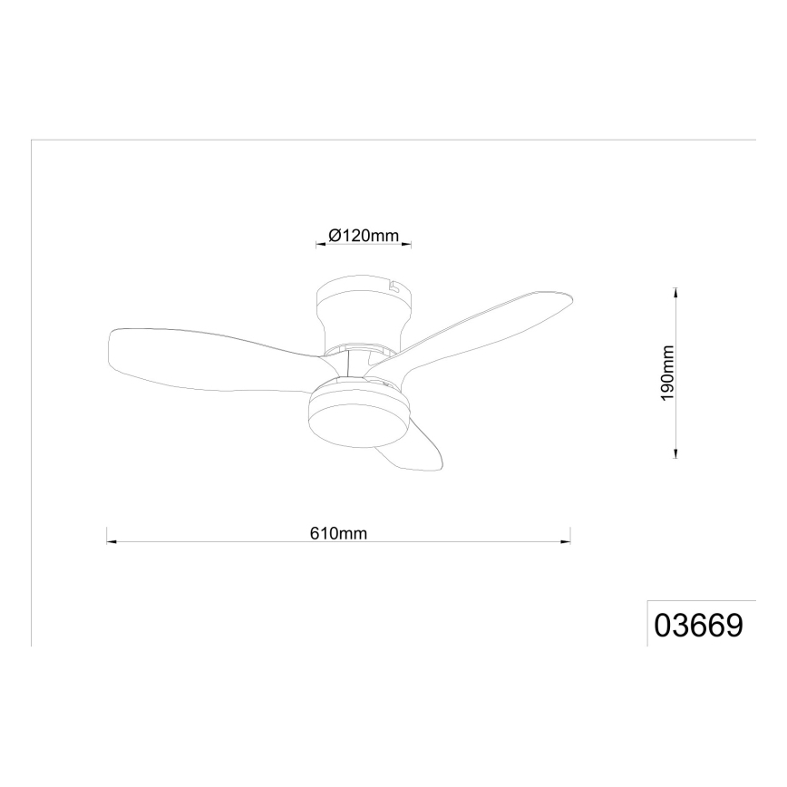 Globo - Himennettävä kattotuuletin LED/15W/230V 2700-6500K musta + kaukosäädin