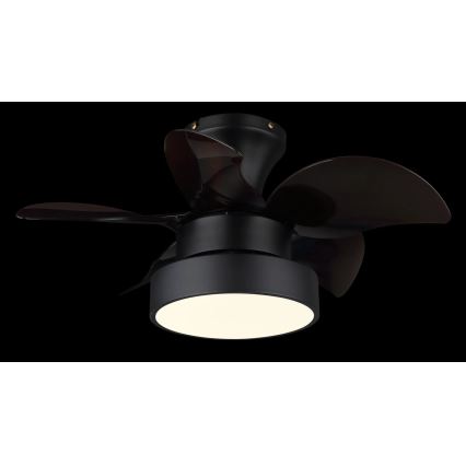 Globo - himmennettävä LED-kattotuuletin LED/22W/230V 3000/4500/6000K ruskea + kaukosäädin