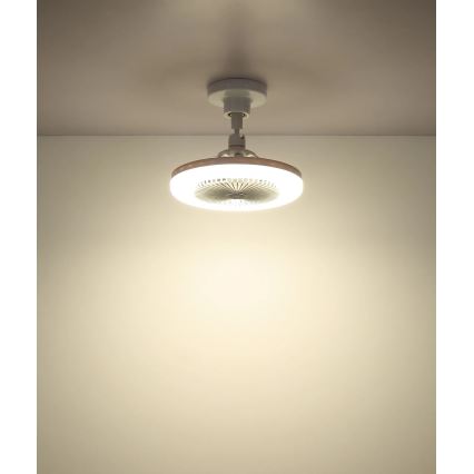 Globo - himmennettävä LED-kattotuuletin LED/20W/230V 3000-6500K valkoinen + kaukosäädin