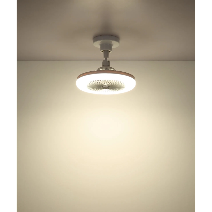 Globo - himmennettävä LED-kattotuuletin LED/20W/230V 3000-6500K valkoinen + kaukosäädin