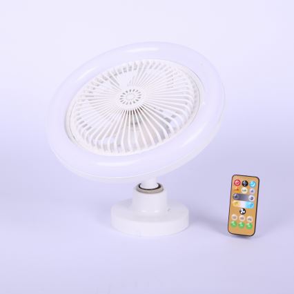 Globo - himmennettävä LED-kattotuuletin LED/20W/230V 3000-6500K valkoinen + kaukosäädin
