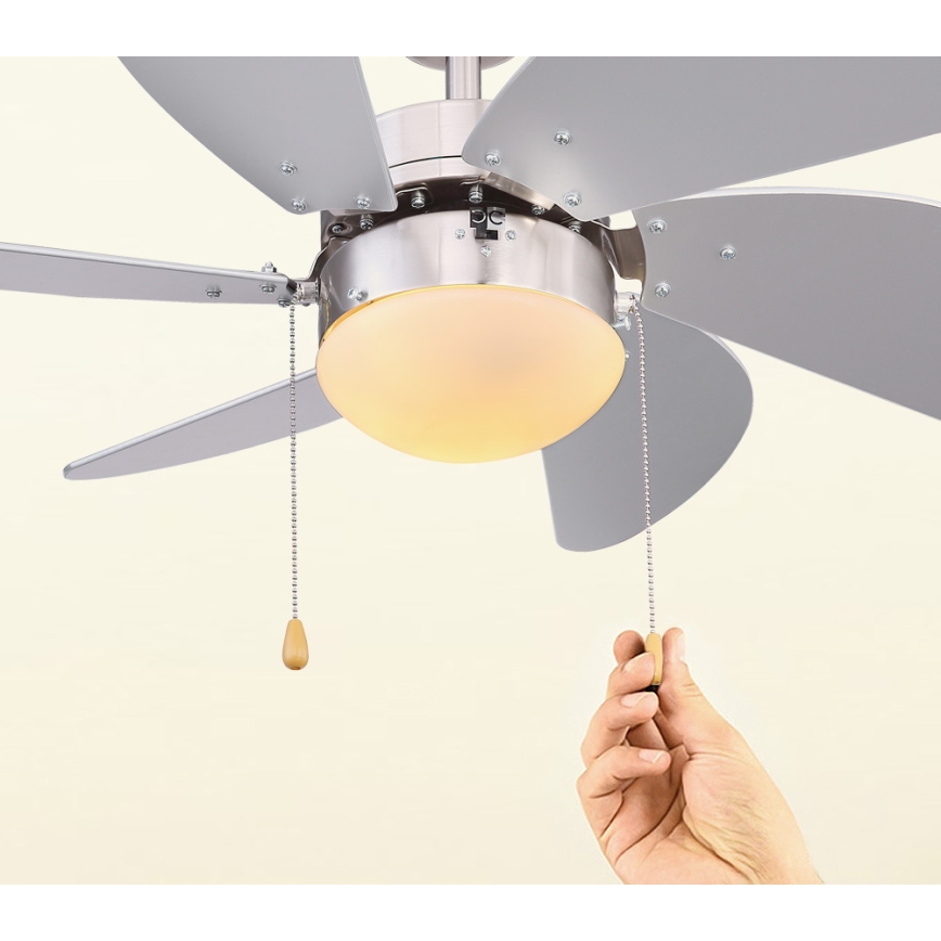 Globo - Kattotuuletin 1xE14/60W/230V