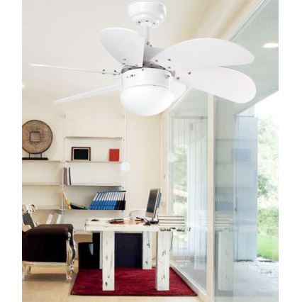 Globo - Kattotuuletin 1xE14/60W/230V