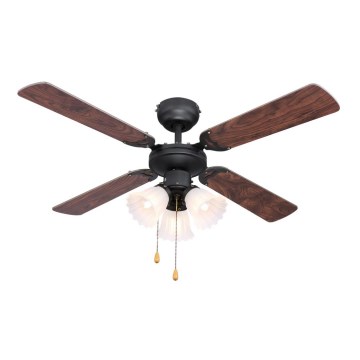 Globo 03816 - Kattotuuletin HARVEY 3xE27 / 60W / 230V