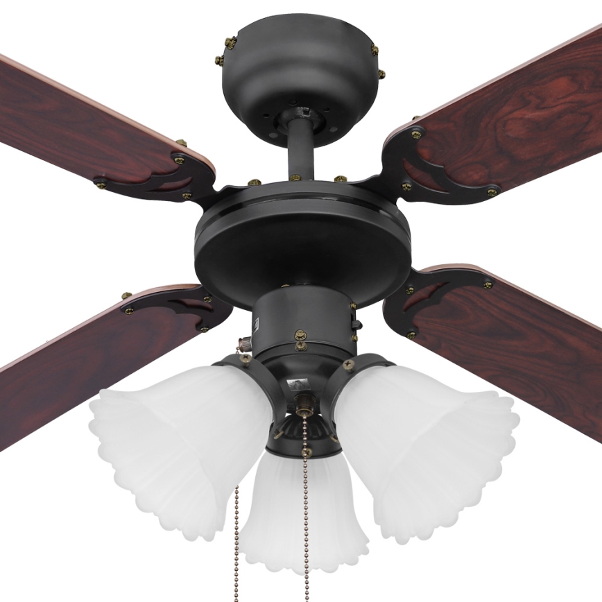 Globo - Kattotuuletin 3xE27/60W/230V