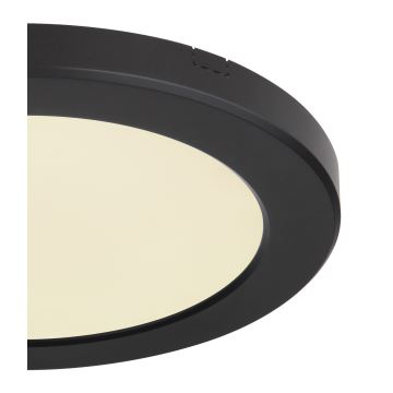 Globo - LED-kattovalaisin LED/18W/230V 3000/4000/6500K musta
