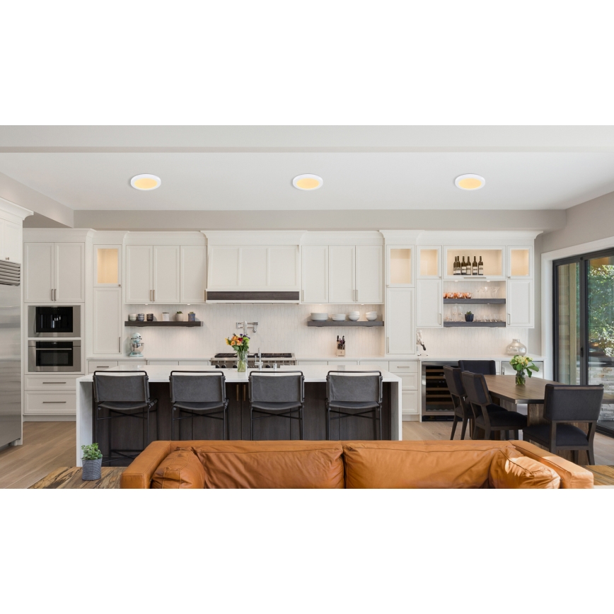 Globo - LED-kattovalaisin LED/18W/230V 3000/4000/6500K valkoinen