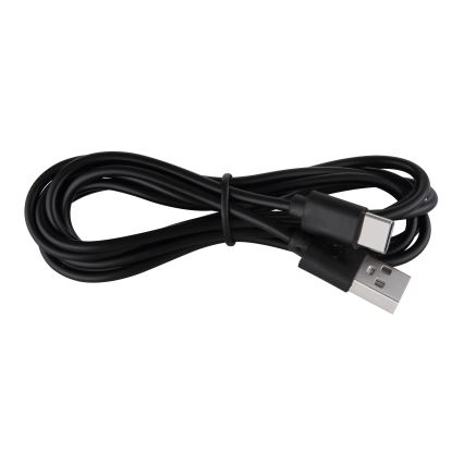 Globo - LED ladattava kosketusseinävalaisin LED/1,2W/3,7V halkaisija 15 cm 1800 mAh musta