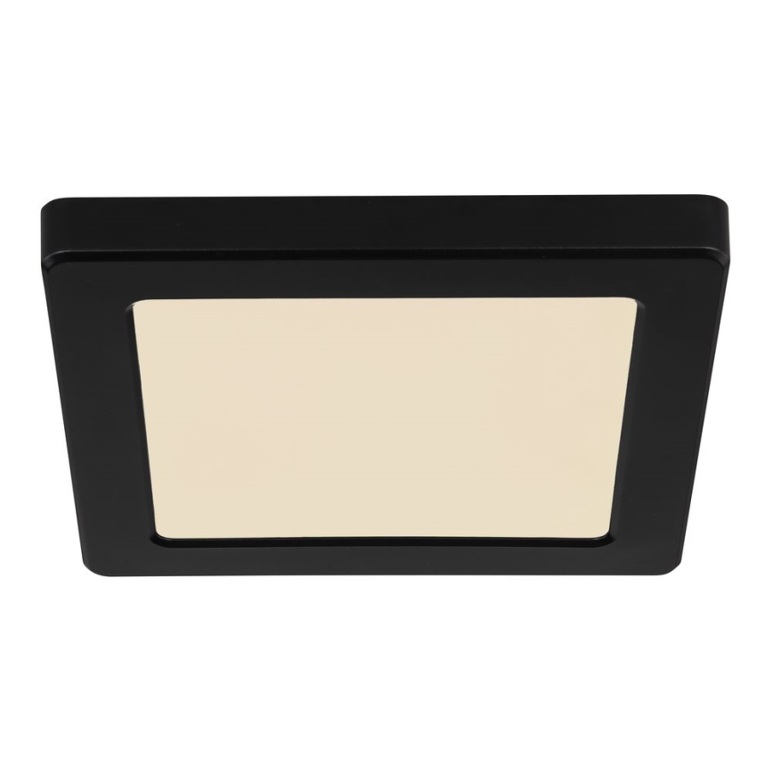 Globo - LED Kattovalaisin LED/12W/230V 3000/4000/6500K musta