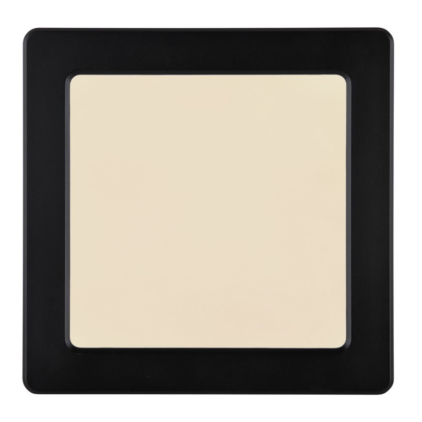 Globo - LED Kattovalaisin LED/12W/230V 3000/4000/6500K musta