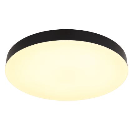 Globo - LED-kattovalaisin LED/36W/230V 3000K/4000K/6500K halkaisija 40 cm musta