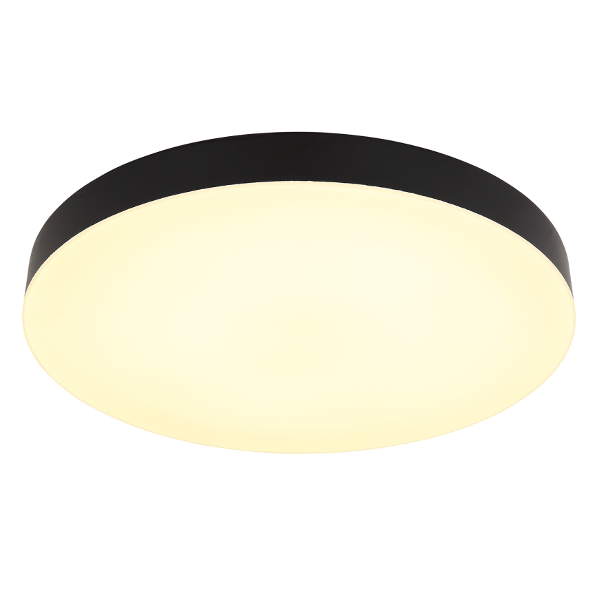 Globo - LED-kattovalaisin LED/36W/230V 3000K/4000K/6500K halkaisija 40 cm musta