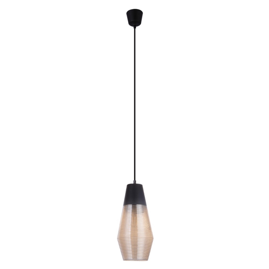 Globo 15043 - Kattokruunu narulla WAYNE 1xE27/60W/230V