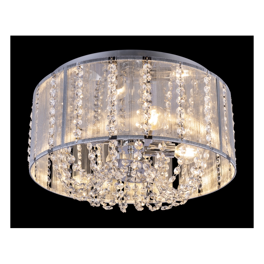 Globo - Kristallikattovalaisin 4xE14/40W/230V