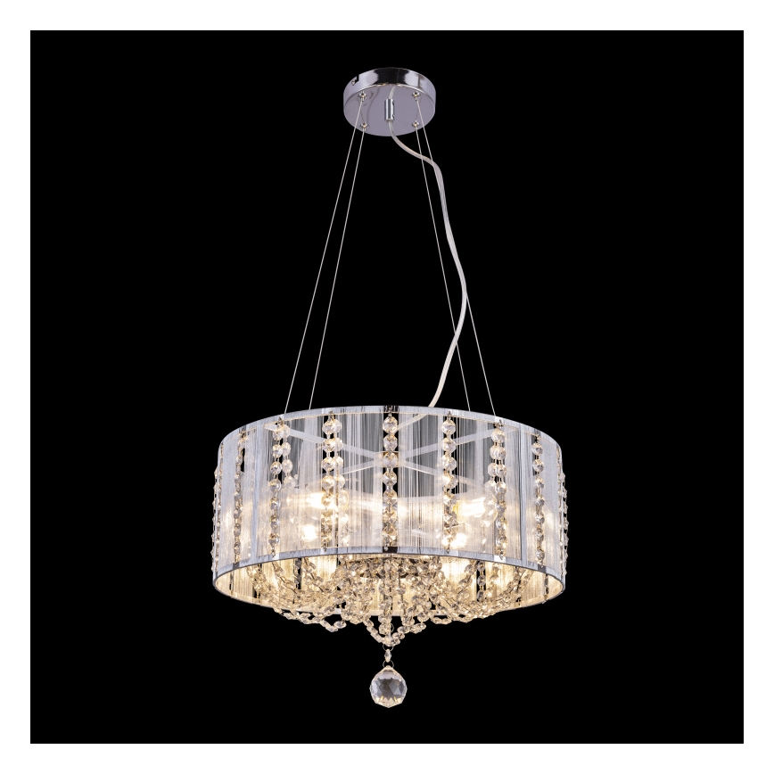 Globo - Kristallikruunu narussa 4xE14/40W/230V